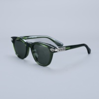 Gafas de Sol Ópticas de Lujo de Estilo Diario, Unisex, Monturas Ovaladas, Se Pueden Usar con Lentes Graduadas, Diseñadores de Moda