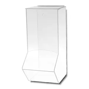 Acryl Süßigkeiten Spender Brot Vitrine Large Gravity Feed Sweet Dispenser