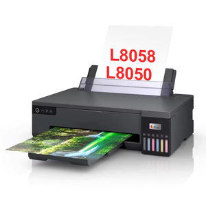 Máy in thăng hoa kỹ thuật số chuyên nghiệp L8058 tốc độ cao 6 màu mực liên tục in ảnh & chất liệu Flex khổ A4 máy in Ecotank L8050 - Product Image 1