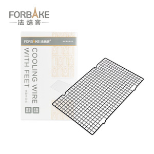 Forbake Cooling Rack Carbon Steel Non Stick Rectangle For Cakes Breads Cookies - Product Image 4