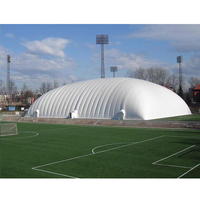 Couverture de dôme gonflable moderne de haute qualité pour terrain de cricket, stade de football, matériau PVC/PVDF, résistant au feu, garantie de plus de 5 ans