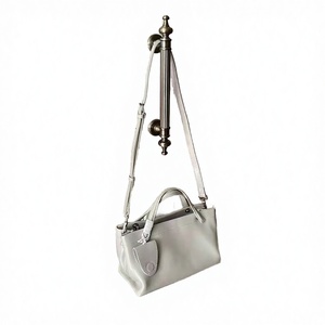 Bolsos de Hombro Cruzados de Cuero Genuino de Lujo para Mujer, Impermeables, con Cierre de Cremallera, Poliéster, Capacidad de 5L, Cuero Vacuno de Alta Calidad - Product Image 1