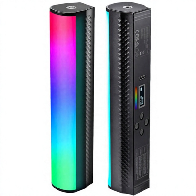 For TL20c RGB Adjustable Color Temperature Magnetic Handheld Photography Video Light Stick Dimmable 10W LED Tube Light 7.2V