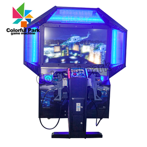 Coin <strong>Operation</strong> in <strong>the</strong> <strong>Game</strong> Hall, Multiplayer Interactive Entertainment Simulator Video Recorder Arcade Shooting Gun <strong>Game</strong> Machine - Product Image 2