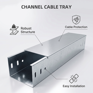 Canaux de câblage en acier inoxydable 316 avec couvercle <span class=keywords><strong>plat</strong></span> amovible pour salle de pompage et environnements humides - Product Image 3