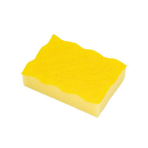 <span class=keywords><strong>Éponge</strong></span> à vaisselle robuste à vendre, <span class=keywords><strong>éponge</strong></span> de nettoyage de cuisine verte avec revêtement en PU - Product Image 4