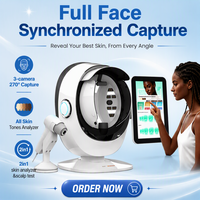 Analyseur Facial 3D IA 2026 pour l'Analyse de la Peau Noire avec Détection des Cheveux et Capture Synchronisée du Visage Entier