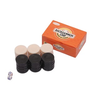 ชุดเกมโกโมกุชิ้นหมากรุกเกลียวพลาสติกชิปแบ็กแกมมอน - Product Image 6