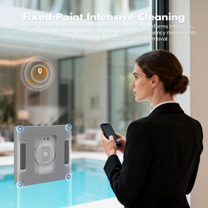 Robot Aspirador Inteligente Popular con 6 Pulverizadores para Limpieza de Ventanas de Edificios Altos y Exteriores - Product Image 6