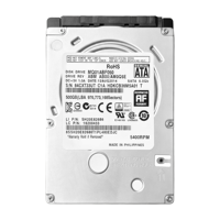 Disque SATA 2,5 pouces MQ01ABF050 500 Go Série MQ pour stockage interne d'ordinateur portable, d'occasion, grade A, testé, 100 % en état, 5400 tr/min