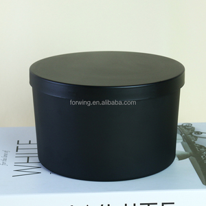 Couvercle de bougie en métal en fer <span class=keywords><strong>noir</strong></span> mat Extrémité facile à ouvrir Antipoussière et scellé avec logo personnalisé Bougie parfumée Couvertures décoratives Tops - Product Image 6