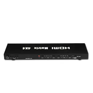 HDMI Matrix 4X4 4 ports audio/ video hdmi optical switch splitter mixer