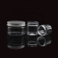 En stock 20g 50g 100g 150g Réservoir de stockage rond en plastique de grande capacité Stockage dans la cuisine Emballage alimentaire pour bonbons