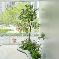 Flores de Seda Simuladas para Árbol de Campanas Colgante, Vegetación Artificial, Flores Secas, Árbol Falso de Campanas Colgante Popular, Planta para Paisajismo