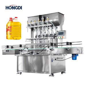 Machine de remplissage de liquides horizontale à six canaux entièrement automatique en acier inoxydable de qualité alimentaire avec pompe à moteur électrique - Product Image 2