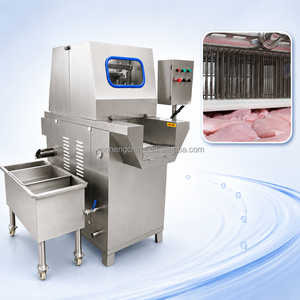 เครื่องฉีดน้ำเกลือไฟฟ้าสแตนเลส 304 สำหรับเนื้อวัว ปลา ไก่ หมู - Product Image 1
