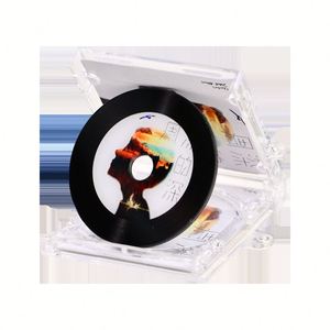 Mini álbum de acrílico personalizado con transferencia de datos UV NFC para colgante de caja, regalo de música de vinilo de celebridades, llavero periférico - Product Image 5