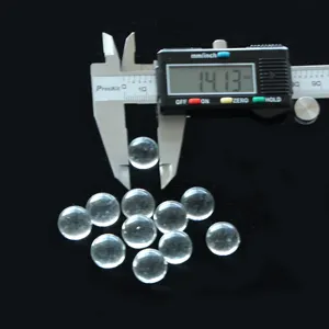 Круглый прозрачный стеклянный мраморный шар, банки для аэрозольных красок, 9 мм, 10 мм, 11 мм, 12 мм, 13 мм, 14 мм, 15 мм, 16 мм, 17 мм, 19 мм