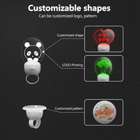 Bague lumineuse LED personnalisée en forme de cœur, colorée et clignotante, pour KTV, soirées du Nouvel An, concerts et événements