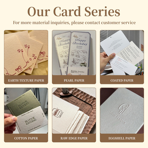 Imballaggi personalizzabili: buste di carta bianca vintage di alta qualità con stampa a caldo, cartoline colorate e biglietti d'auguri - Product Image 3