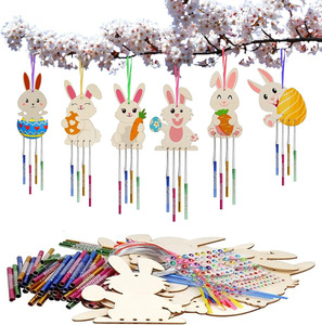 Aviones de Madera para Pintar, Modelo de Planeador de Madera sin Acabado para Pintar, para Niños de 5 a 7 Años, Manualidades Escolares y Familiares - Product Image 2
