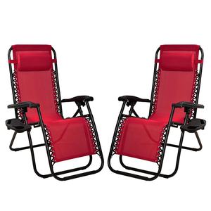 <span class=keywords><strong>Chaise</strong></span> de pelouse de plage <span class=keywords><strong>Anti</strong></span>-<span class=keywords><strong>gravité</strong></span> Zero moderne, inclinable et réglable, pliable, fauteuil de plage - Product Image 1