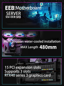 Mid-Tower ATX Metall-GPU-Gehäuse <span class=keywords><strong>RTX40</strong></span> KI-Server-Chassis für Hochleistungs-Deep-Learning-Training Workstation auf Lager - Product Image 5