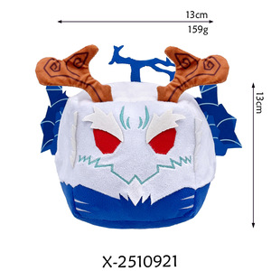 Bloxfruits Anime Đồ Chơi Sang Trọng Hộp Siêu Mềm Ma Quỷ Trái Cây Claw Máy Búp Bê PP Bông Lưới Gấu Cho Căng Thẳng Cứu Trợ Rửa Cổ Phiếu - Product Image 6