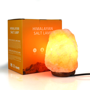 Hot Sale Crystal Natural Large <strong>Himalayan</strong> <strong>Salt</strong> <strong>Lamps</strong> With Dimmer Wooden Base - Product Image 5