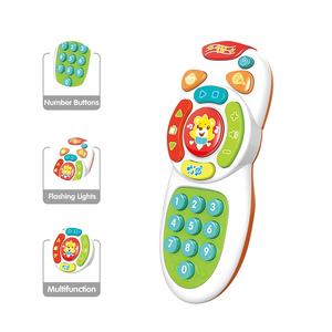 Baby Speelgoed Plastic Plezier Taal Leren Muzikale Smart Touch Scree Tv Afstandsbediening Kindje Mobiele Telefoon Speelgoed - Product Image 3