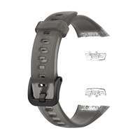 Bracelet de montre en silicone avec TPU transparent pour Huawei Honor Band 6 7, bracelet intelligent