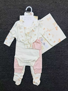 Set di <span class=keywords><strong>Abbigliamento</strong></span> per Neonati all'Ingrosso, Vestiti per Bambina con Simpatici Cartoni Animati, Set di 7 Pezzi - Product Image 3