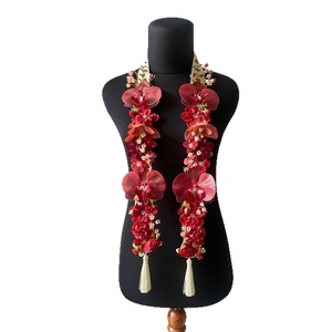 Collar de Flores Hawaianas Artificiales para Graduación, Clase de 2026, Guirnalda de Flores con Cinta, Regalos de Graduación 2026 - Product Image 3