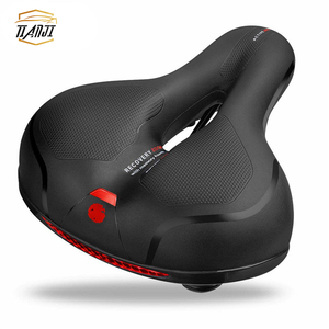 Selle de vélo de montagne confortable et imperméable en PU, coussin en mousse de polyuréthane hautement élastique, selle de vélo de route avec ventilation et chauffage - Product Image 2