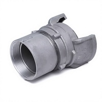 Raccord femelle Guillemin en aluminium de 3 pouces de type français Hong'an DN80, adaptateur à filetage interne pour hydrant d'incendie et pompe