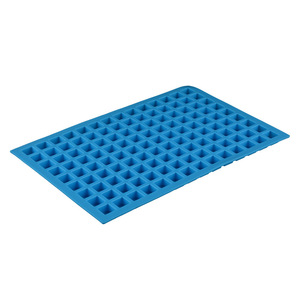 Bac à glaçons en silicone, 126 compartiments, couleur saphir, pour la fabrication de glaçons DIY en été - Product Image 5