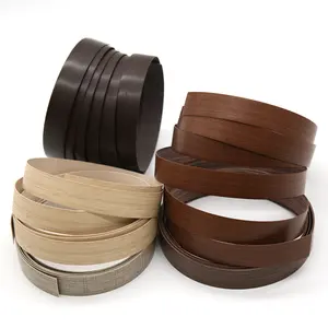 high quality pvc silver color golden edge banding tape from China