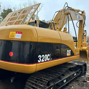 Excavatrice japonaise Caterpillar 320C d'occasion de 20 tonnes avec boîte de vitesses et moteur, modèle 2022 - Product Image 1