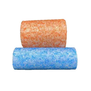 Metal polishing cloth nonwoven disposable for cleaning melt blown customized lint-free scrub rough high friction orange blue