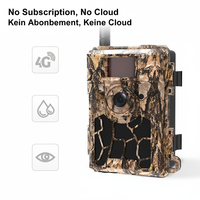 Caméra de chasse Willfine 4G avec vision nocturne, appareil de vision nocturne, 24MP, 1080P, caméra de chasse 4G, caméras vidéo d'extérieur