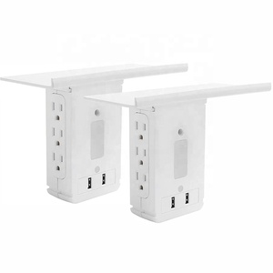 Prise de courant murale intelligente w, 6 prises de surcharges, <span class=keywords><strong>Powercube</strong></span>, avec Port <span class=keywords><strong>Usb</strong></span>, veilleuse, capteur de Photo - Product Image 1