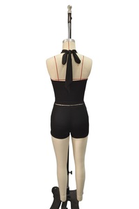 Viviblook Z316ST02 Ensemble d'été pour femme Nouveau ensemble sexy deux pièces avec débardeur ajouré et short slim Vêtements pour femme - Product Image 6