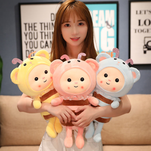 ของเล่นตุ๊กตาผ้าคอตตอนสำหรับเด็กทารกผู้หญิง - Product Image 4