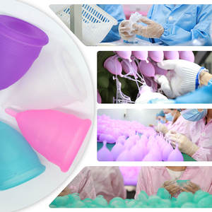 أكواب الحيض مستوى جديد من النساء كوب الحيض لا التعرق لطيف على الجلد كوب الحيض الاقتصادي كوبا - Product Image 5