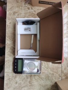 Haute précision 50g 0.001g <span class=keywords><strong>balance</strong></span> de <span class=keywords><strong>gramme</strong></span> de poids portable <span class=keywords><strong>précise</strong></span> <span class=keywords><strong>balance</strong></span> numérique analytique électronique - Product Image 2