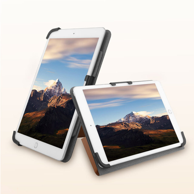 For Laudtec Customizable All-Size 9-10.2 Inch Leather Stand Cover Lightweight Simple Business Universal Tablet Case for Samsung