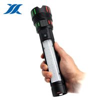 Lampe torche tactique LED rechargeable, lampe de sécurité, lampe de patrouille, lampe de chasse imperméable pour l'extérieur, lampes de poche portables