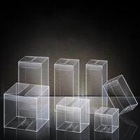 Boîte d'emballage en PVC Boîte de brosse à dents en plastique transparent Conteneur d'emballage cosmétique en PET Boîte d'emballage transparente en PP