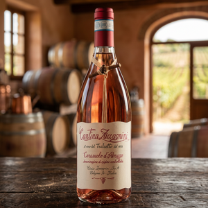 Vino Rosado Italiano Zaccagnini Cerasuolo D'Abuzzo DOC Montepulciano 750ml 12% ABV, Ideal para Servir con 8/10C, Verduras a la Parrilla, Carnes Blancas, 6 Copas - Product Image 3