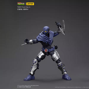 JOYTOY TMNT-Foot Clan B 1/18 Action Figure Modellino Articolato da Collezione Statuetta Miniatura Personaggio con Accessori e Base Espositiva - Product Image 6